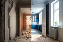 Travaux de rénovation complète d'une maison individuelle à Ecully, proche de Lyon